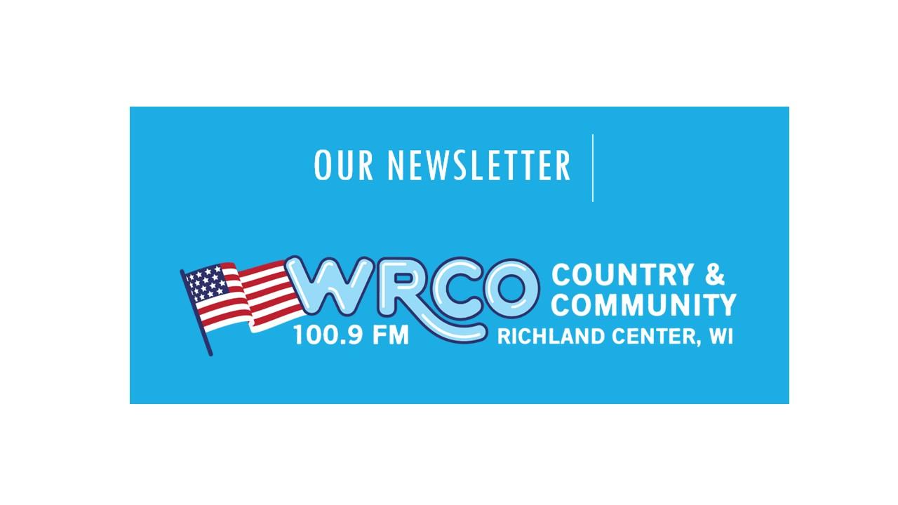 Mondays WRCO / WRCE Newsletter