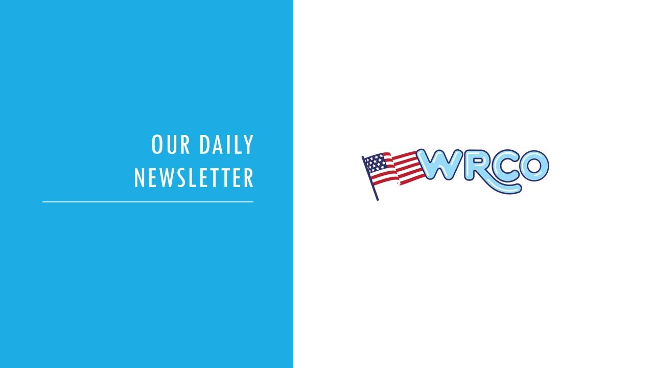 Wednesdays WRCO WRCE Newsletter