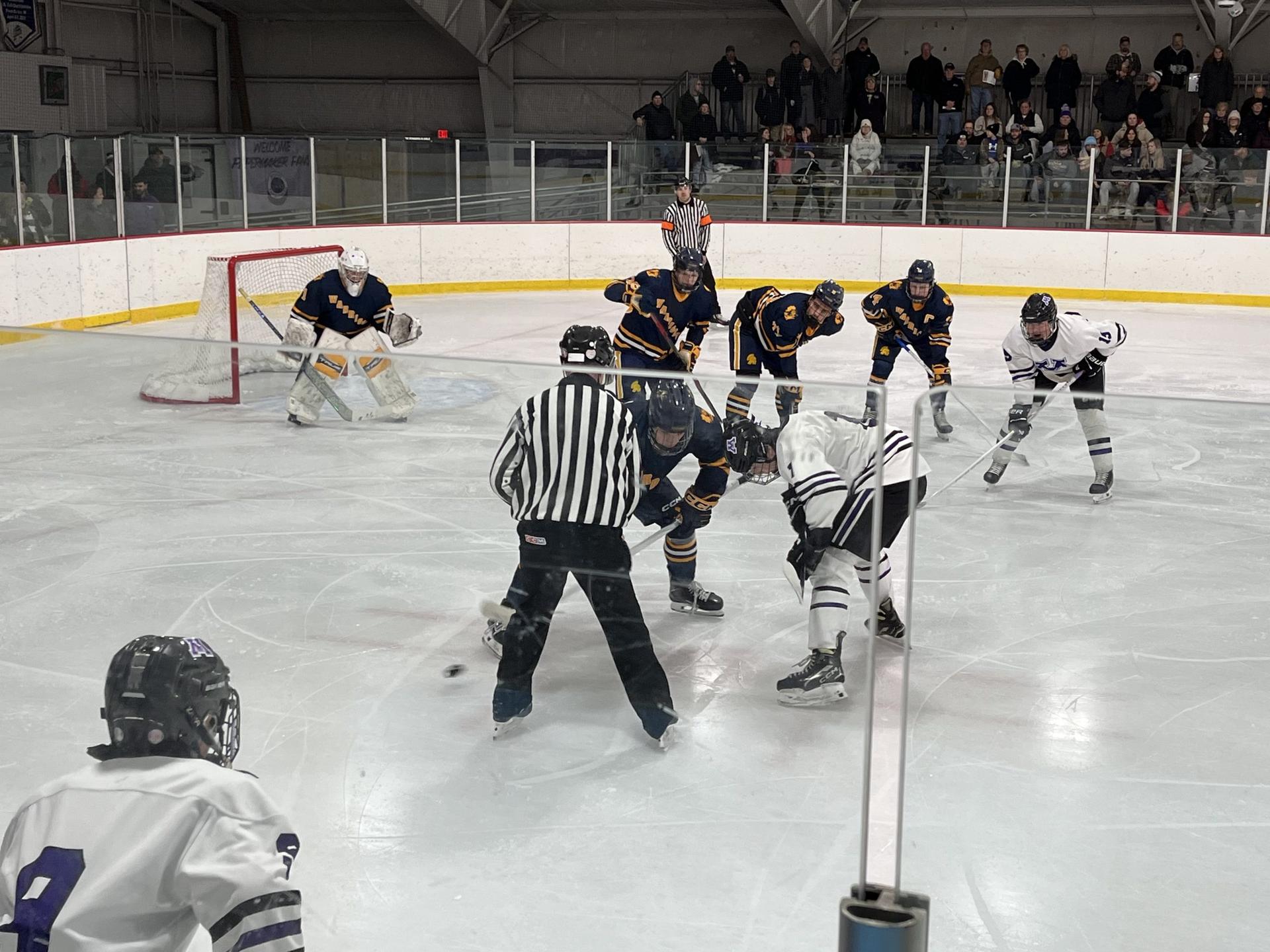 Tuesday HS sports roundup:  West, DCE hockey win; Marathon boys basketball stays perfect.