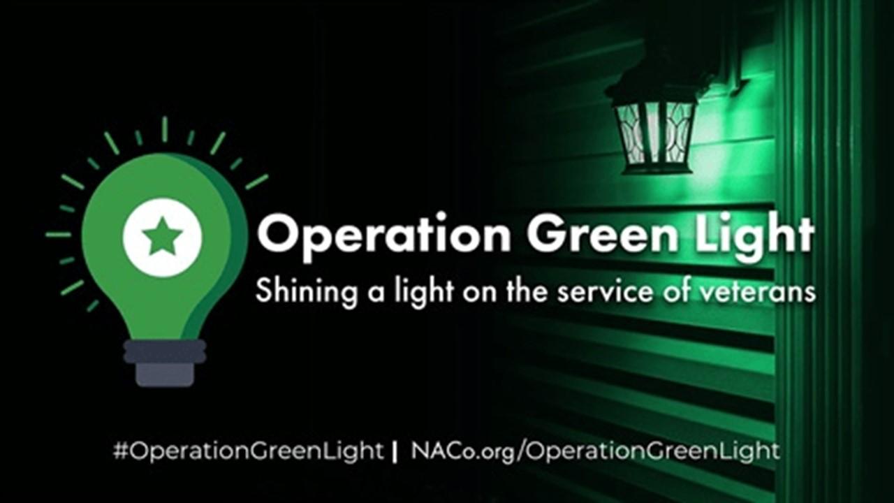 Grant County and #OperationGreenLight for Veterans