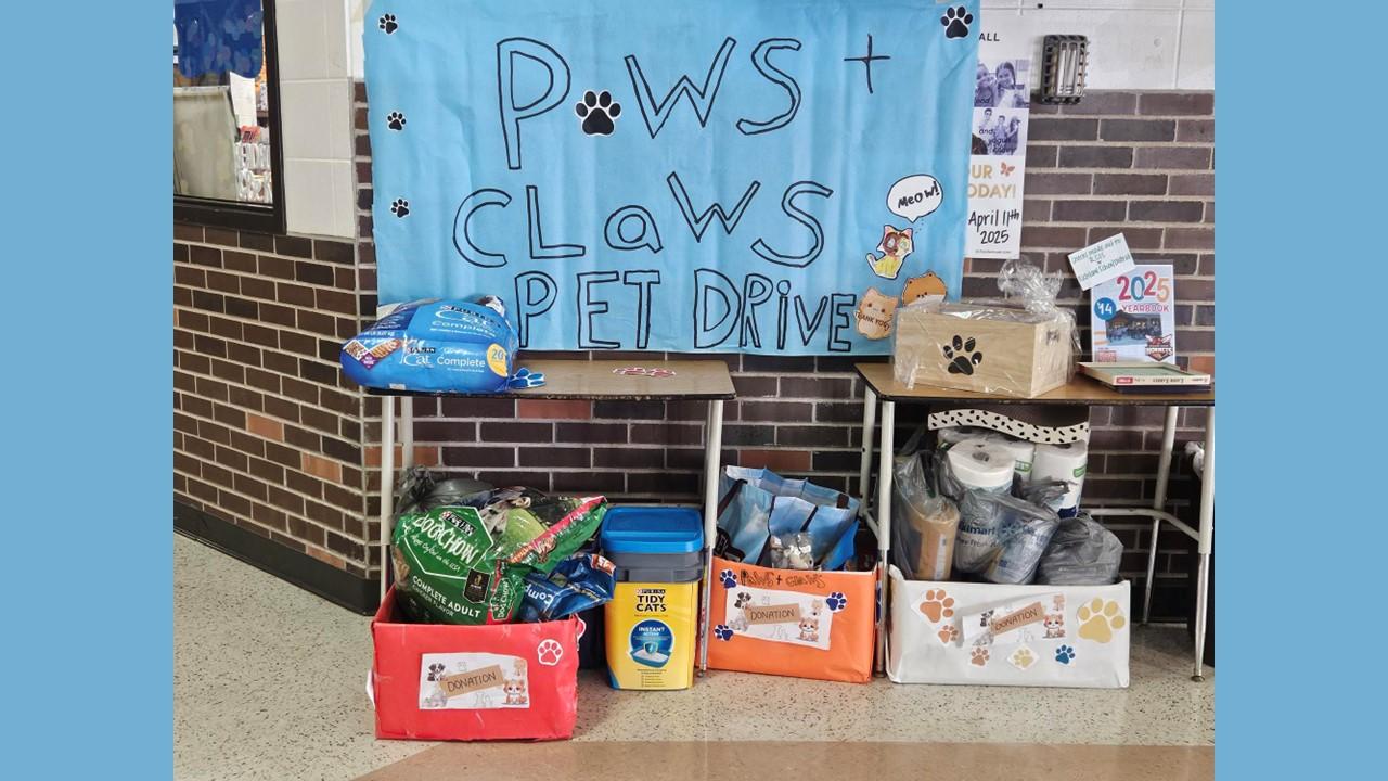 RCIS 4th Graders Give Back to Local Animal Shelters