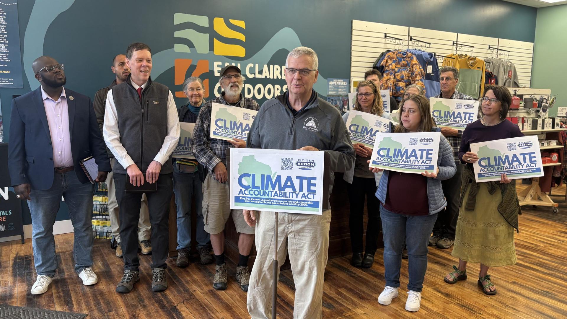 Eau Claire Representatives Highlight Climate Accountability Act