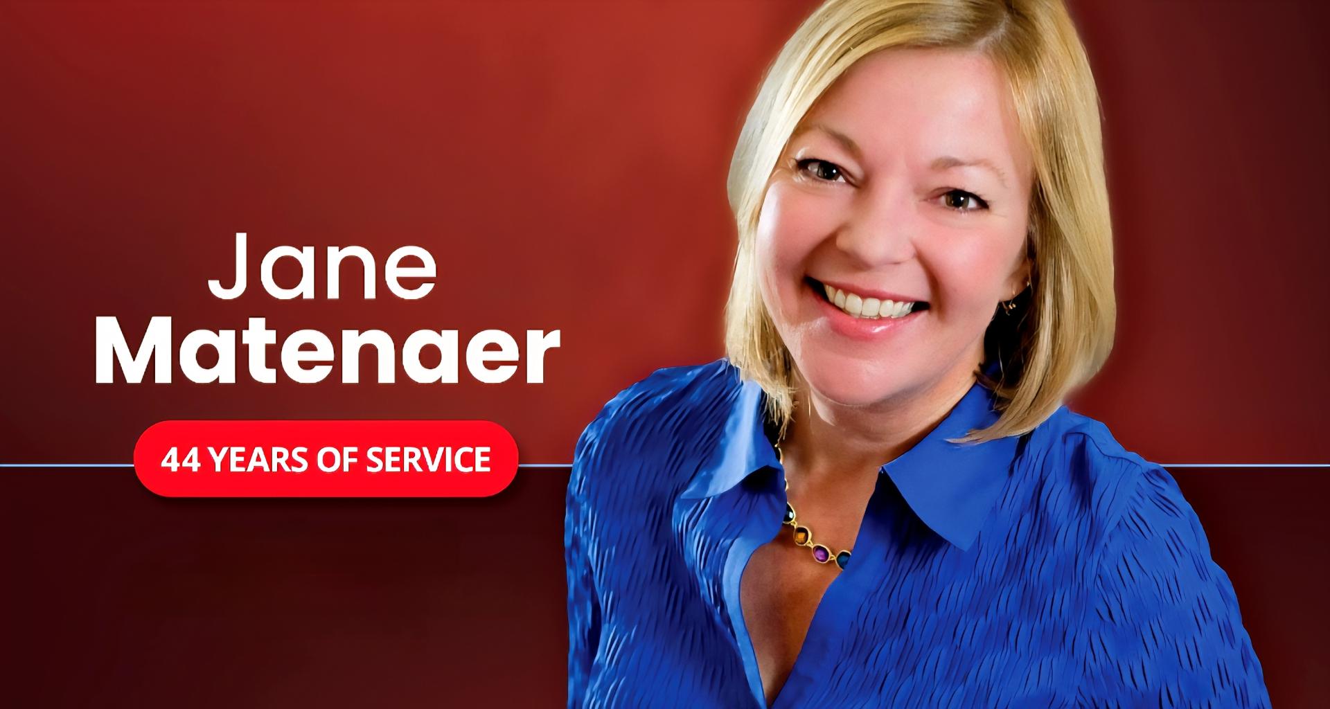 Jane Matenaer’s Thank You: ‘Keep Learning, Keep Laughing’